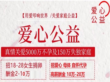 路北捐卵助孕生子 爱心志愿者招募